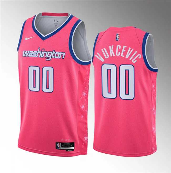 Men's Washington Wizards #00 Tristan Vukcevic Pink 2023 Draft City Edition Stitched Jersey Dzhi ,We sell and wholesale Men's Washington Wizards #00 Tristan Vukcevic Pink 2023 Draft City Edition Stitched Jersey Dzhi  on line form chian!